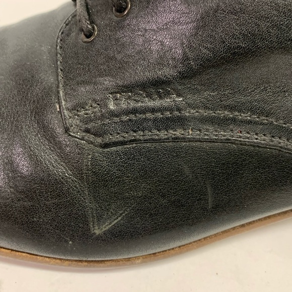 Men’s Black Prada Dress Shoes Size 9 main image 6